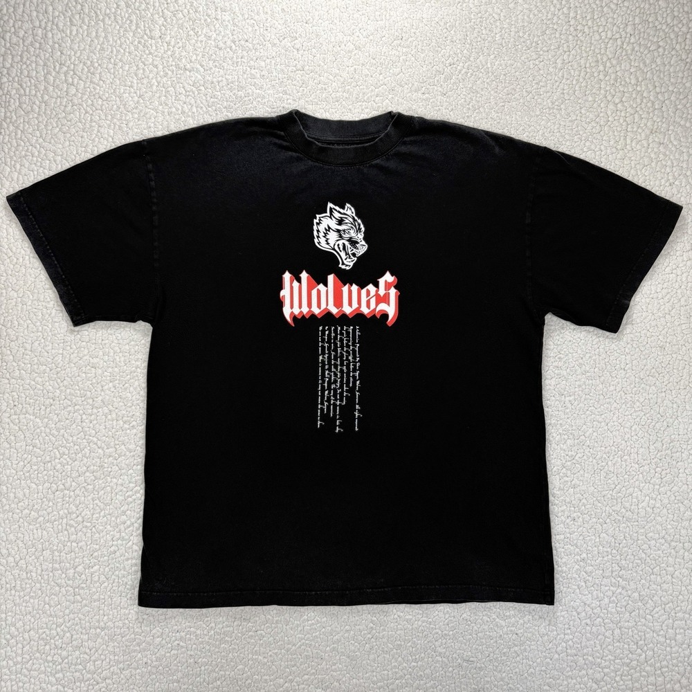 Darc Sport Wolves Shirt Men's L Black Limited #516 of 2000 Streetwear Gymcore